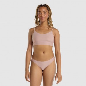 Bralette Gymshark No VPL Taupe | 57XITQLFN