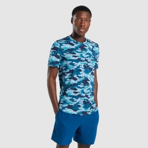 Camiseta Gymshark Arrival Camuflaje | 27JVNISRF