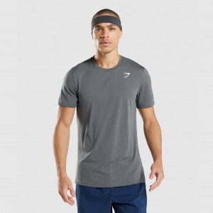 Camiseta Gymshark Arrival Charcoal | 59ZGPQFIC