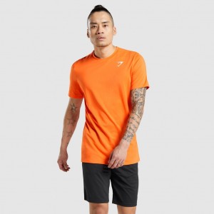 Camiseta Gymshark Arrival Naranjas | 16HWLNROG