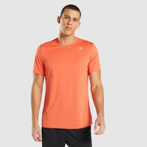 Camiseta Gymshark Arrival Naranjas | 70IKNWHGB