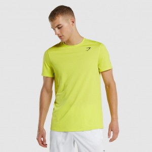 Camiseta Gymshark Arrival Regular Fit Amarillo | 64DRSGZXE