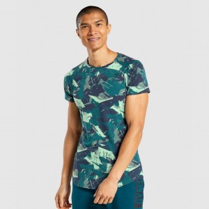Camiseta Gymshark Bold Verde | 84XCMRYJB