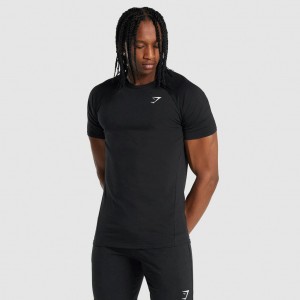 Camiseta Gymshark Critical 2.0 Negras | 89KINDLYV