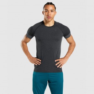 Camiseta Gymshark Regulate Entrenamiento Negras | 63HKTWABE