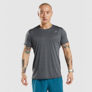 Camiseta Gymshark Speed Negras | 81WZMVDYE