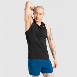 Camiseta Tirantes Gymshark Arrival Negras | 89ONFQCHL