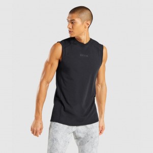 Camiseta Tirantes Gymshark Chalk Negras | 78VMKSTLH
