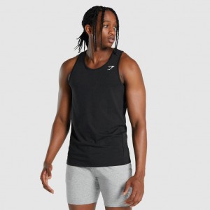 Camiseta Tirantes Gymshark Critical 2.0 Negras | 30UVFGQAZ