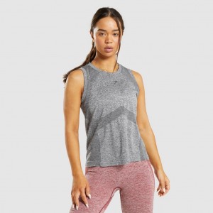 Camiseta Tirantes Gymshark Flex Loose Gris | 09GOMYIES