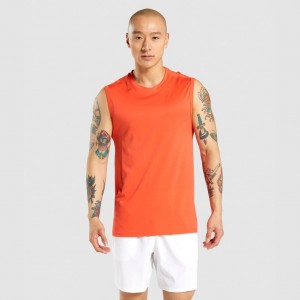 Camiseta Tirantes Gymshark Regulate Entrenamiento Naranjas | 16PHBDQSJ