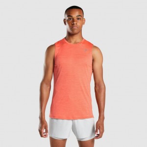 Camiseta Tirantes Gymshark Speed Naranjas | 54GLXNBPU