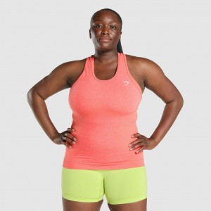 Chaleco Gymshark Vital Seamless 2.0 Naranjas | 94TEZYIJD
