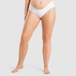 Hipster Gymshark No VPL Hipster Blancas | 89RDHWBTV