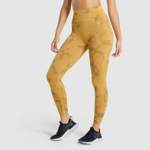 Leggins Gymshark Adapt Camo Seamless Savanna | 70GPRBEFJ