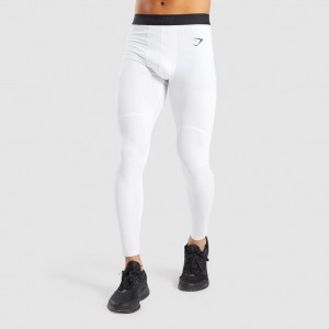Leggins Gymshark Element Baselayer Blancas | 27QEGSXDY