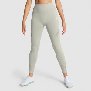 Leggins Gymshark Energy Seamless Gris Claro | 67DMUKZOC