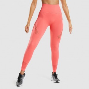 Leggins Gymshark Energy Seamless Rosas | 35NRLXPMJ