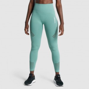 Leggins Gymshark Energy Seamless Verde Claro | 08IPSUZFX