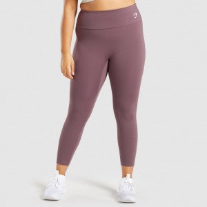 Leggins Gymshark Entrenamiento 7/8 Marrones | 64MNTFXUQ