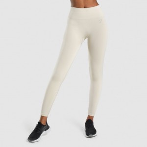 Leggins Gymshark Fit Seamless Mid Rise Gris | 96ITDZXAF