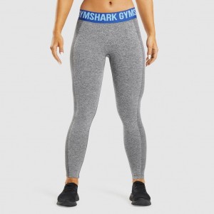 Leggins Gymshark Flex Low Rise Charcoal Marl | 52YLHVRMF