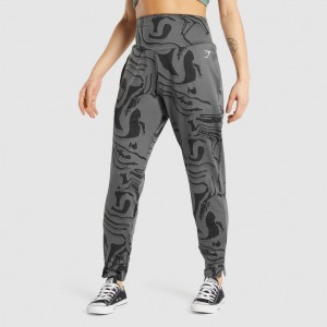 Leggins Gymshark GS Power Negras | 07IBLHWOK