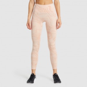 Leggins Gymshark GS Power Support Rosas Claro | 20EUMIOCX