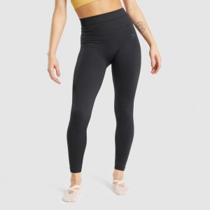 Leggins Gymshark Studio Negras | 41QYBZGXD