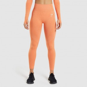 Leggins Gymshark Vital Seamless 2.0 Albaricoque Naranjas | 02BARKLMY