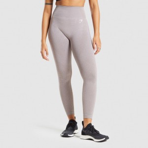 Leggins Gymshark Vital Seamless 2.0 Taupe Marl | 26UAEFDRQ