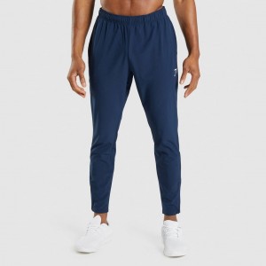 Pantalones Jogger Gymshark Arrival Woven Azul Marino | 46XUJPZSI