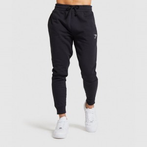 Pantalones Jogger Gymshark Crest Negras | 93OUXJKVB