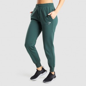 Pantalones Jogger Gymshark Entrenamiento Verde Oscuro | 69OCTQDFL