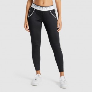 Pantalones Jogger Gymshark Recess Negras | 21UMZINBL