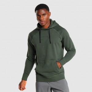 Pullover Gymshark Sharkhead Infill Verde Oscuro | 53CNSXHVJ