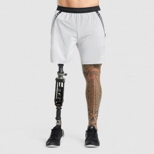 Short Gymshark Apex Perform Gris Claro | 56RQGLEYN