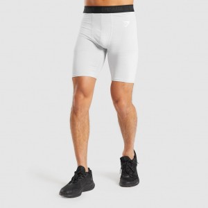 Short Gymshark Element Baselayer Gris Claro | 90LCUNQWG