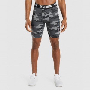 Short Gymshark Element Baselayer Gris | 14HWJKNOX