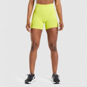 Short Gymshark Energy Seamless Amarillo | 91RVDMGQP