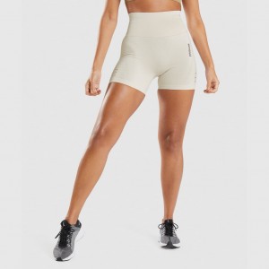Short Gymshark Energy Seamless Blancas | 92LHSTVRU