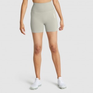 Short Gymshark Energy Seamless Gris Claro | 68JUKEBAF