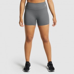 Short Gymshark Entrenamiento Gris | 17VIOLHBU