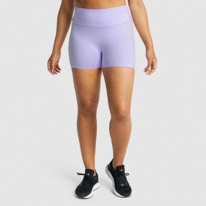 Short Gymshark Entrenamiento Moradas Claro | 91SBFXKOU