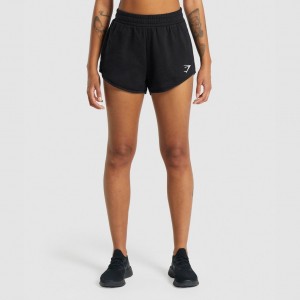 Short Gymshark Entrenamiento Sweat Negras | 16HMUXQVY
