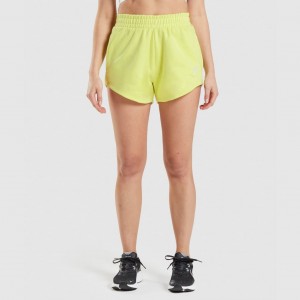 Short Gymshark Entrenamiento Sweat Verde | 73EQWFCBR