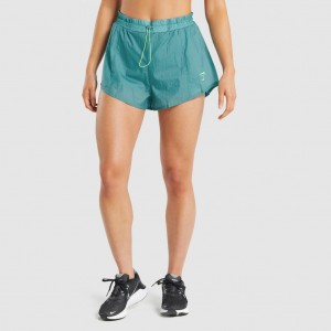 Short Gymshark Pulse 2 in 1 Teal | 51WEGZYXT