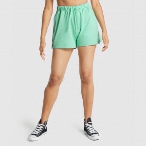 Short Gymshark Recess Verde Claro | 64BDKZXWO