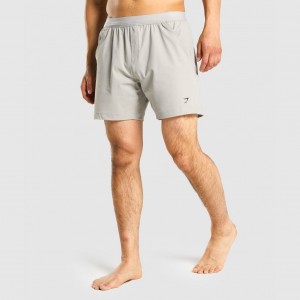 Short Gymshark Studio Gris | 98QBMGFWC