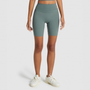 Short Gymshark Whitney Cycling Eucalyptus | 42UTNBLZP